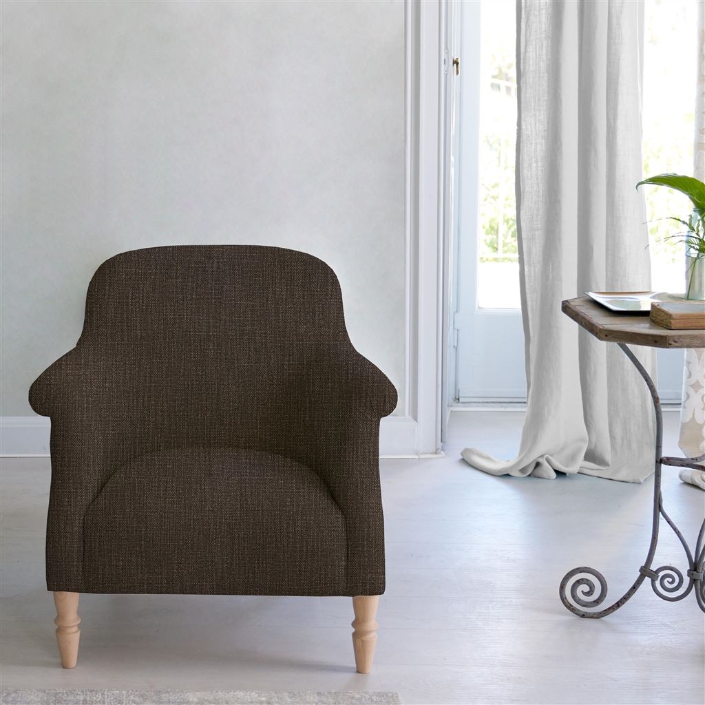 Paris Chair - Tortona - Charcoal - Beech Leg