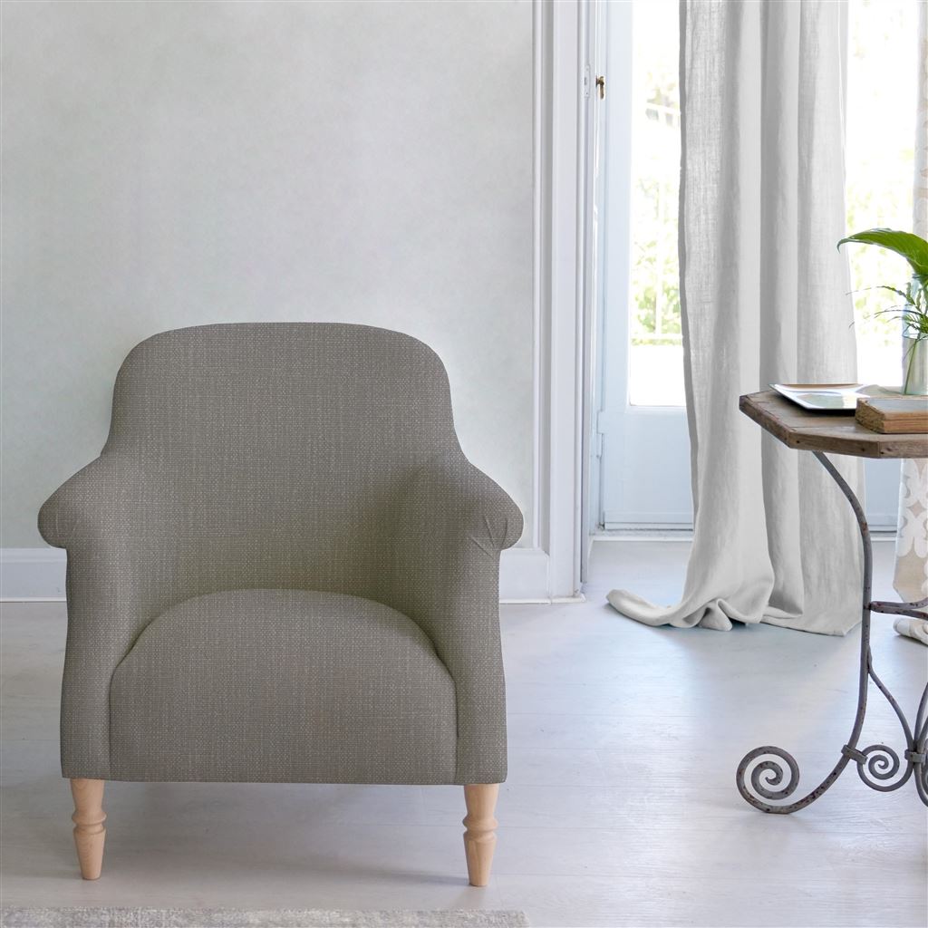 Paris Chair - Tortona - Zinc - Beech Leg