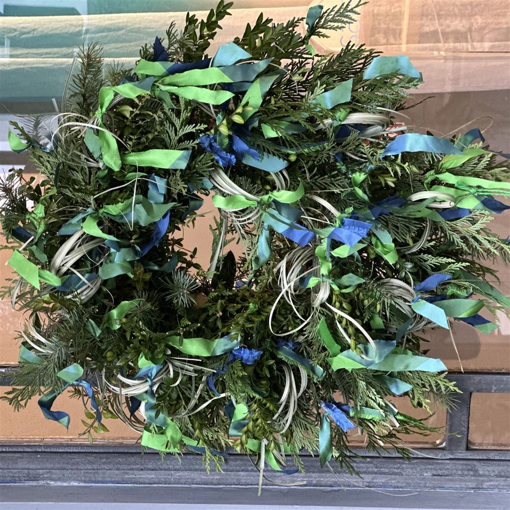 CHRISTMAS WREATH MAKING WORKSHOP WITH JULIET GLAVES