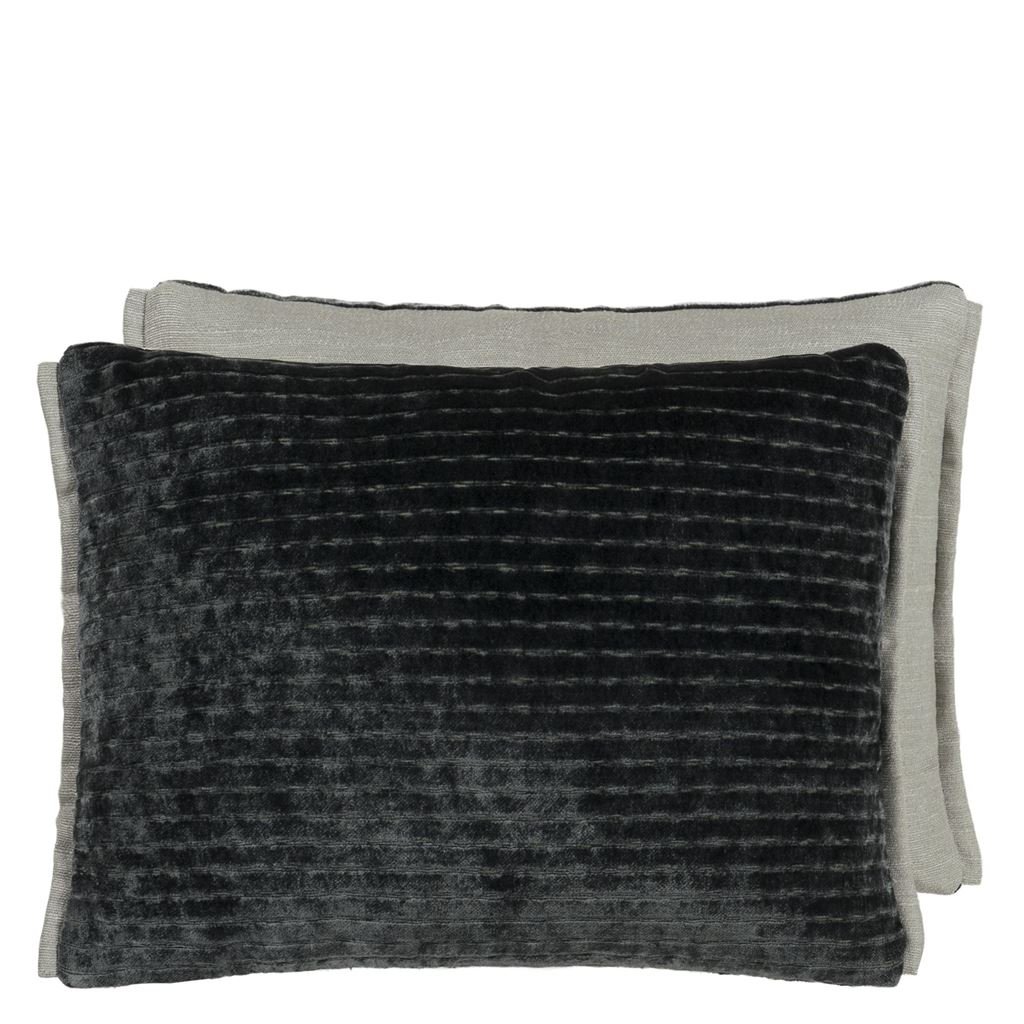 mazarin graphite cushion