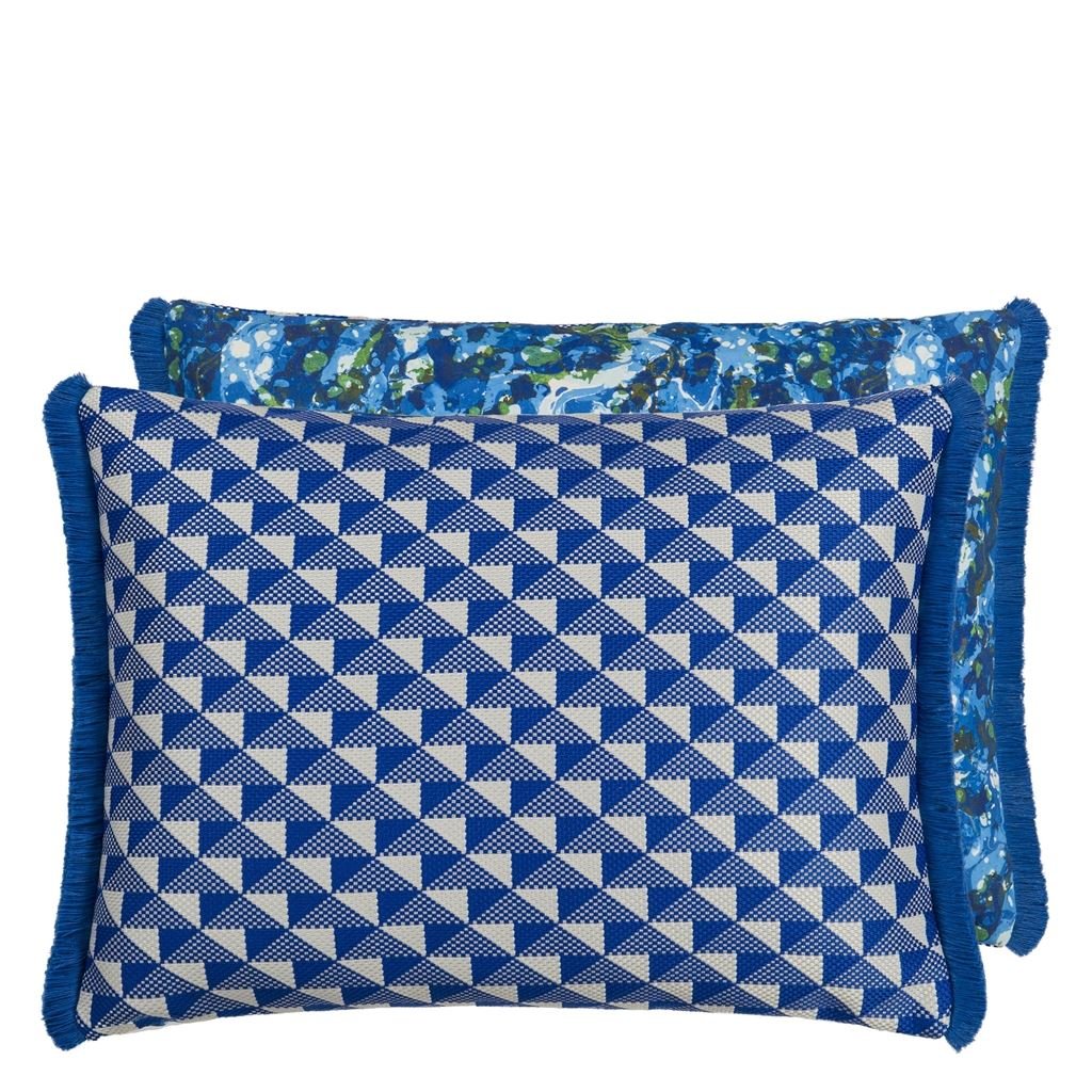 tarakan cobalt outdoor cushion