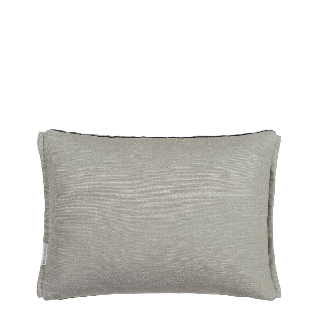 Mazarin Graphite Cushion - Reverse