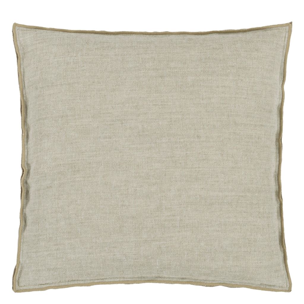 Brera Lino Seagrass & Natural Cushion - Reverse