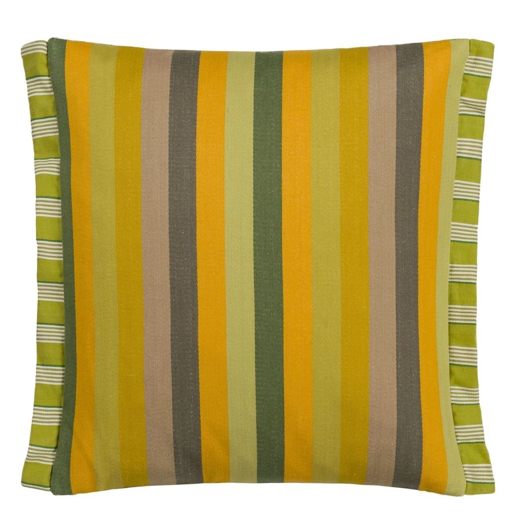 Cork Street Stripe Natural Cushion