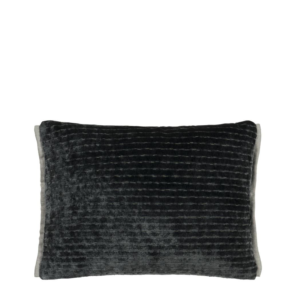 Mazarin Graphite Cushion