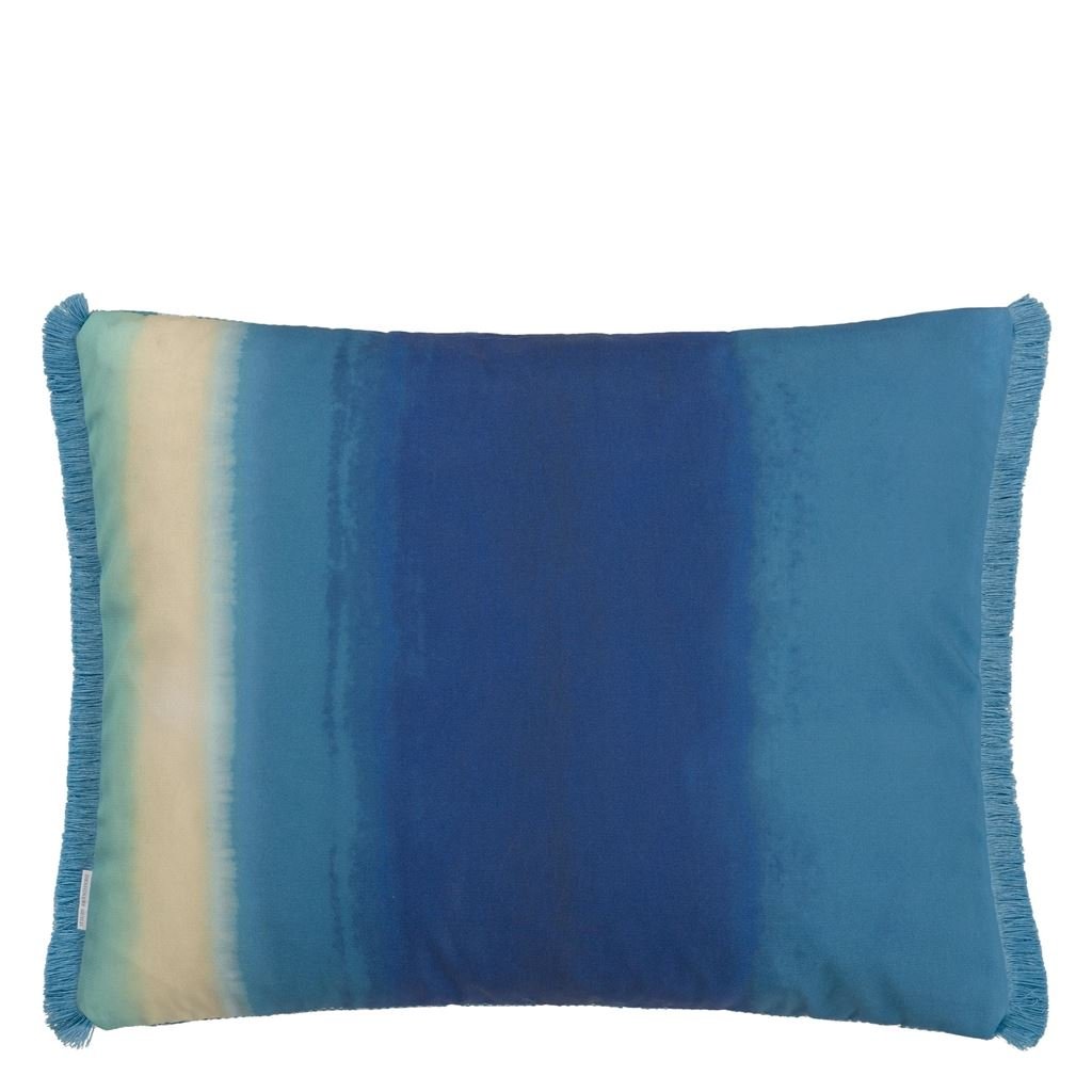 Tarakan Azure Outdoor Cushion - Reverse