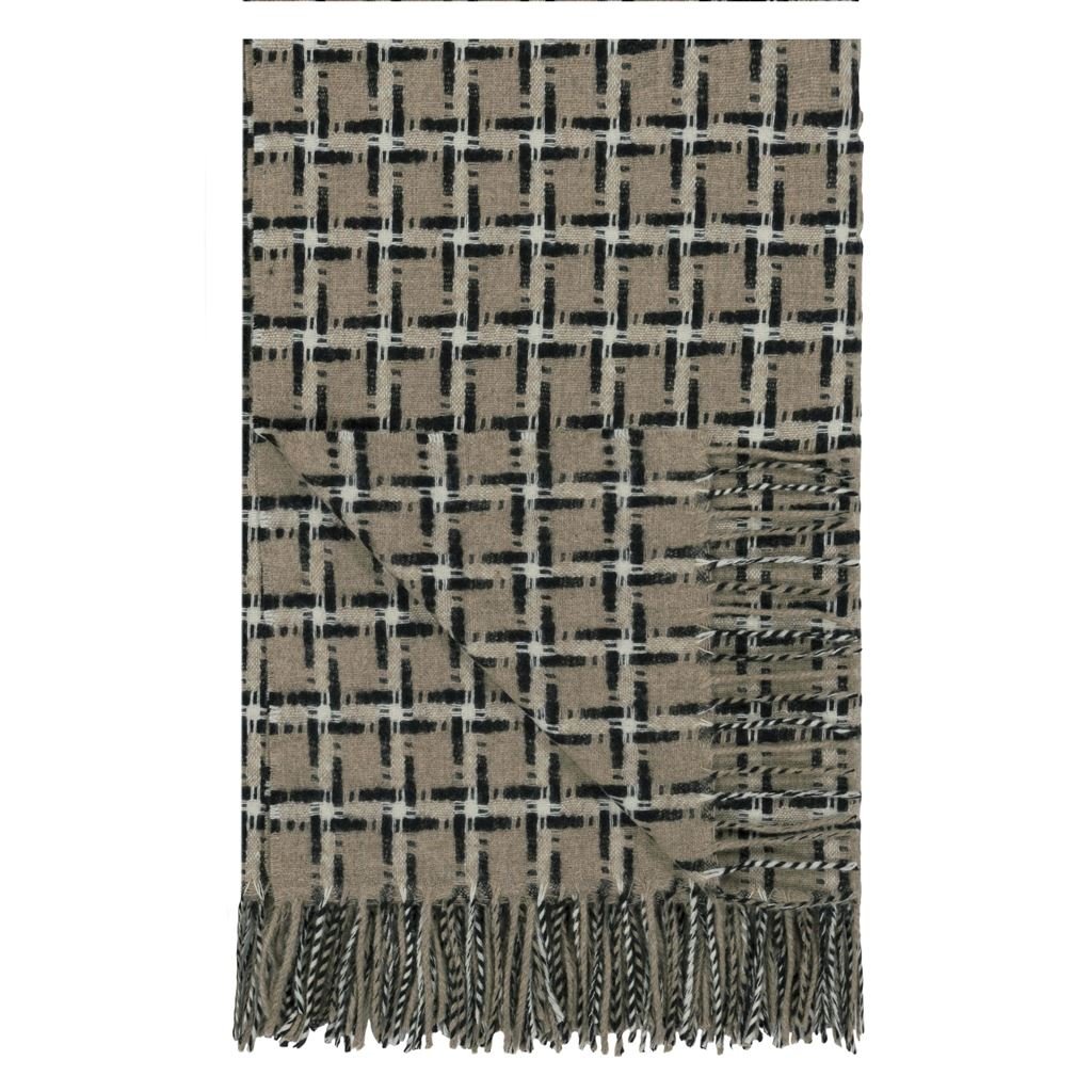 Clarendon Natural Throw