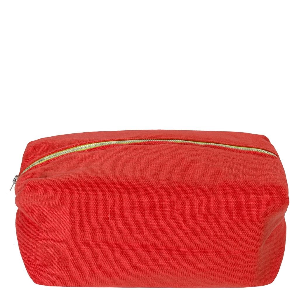 brera lino nasturtium large washbag