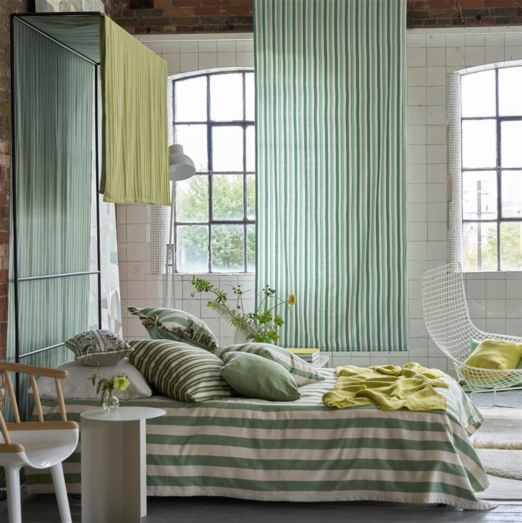 Berkeley Stripe Celadon