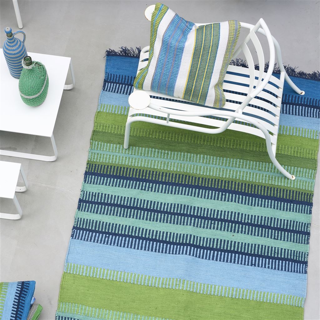 Muturi Cobalt Outdoor Rug