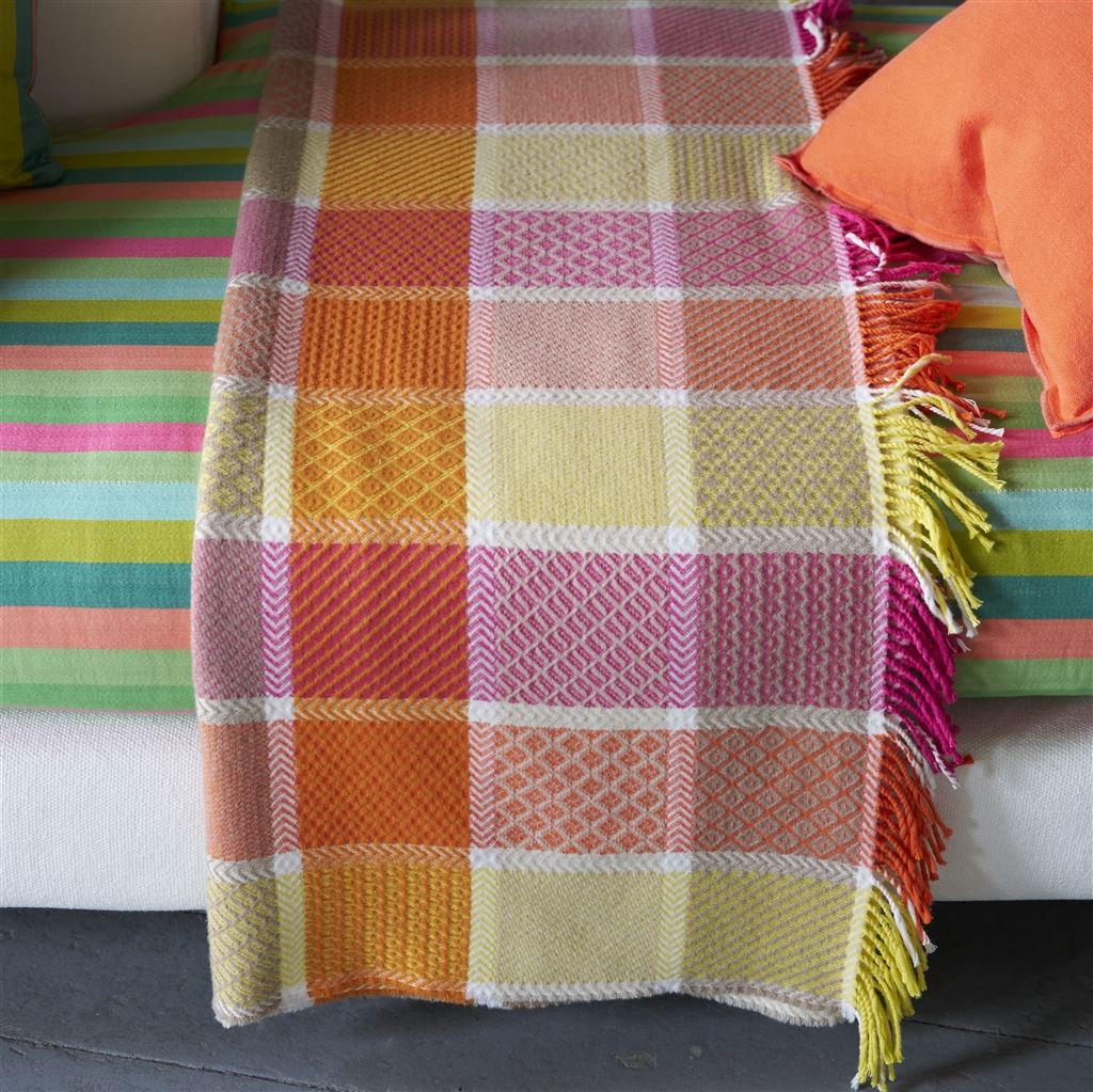 Golbourne Zinnia Throw