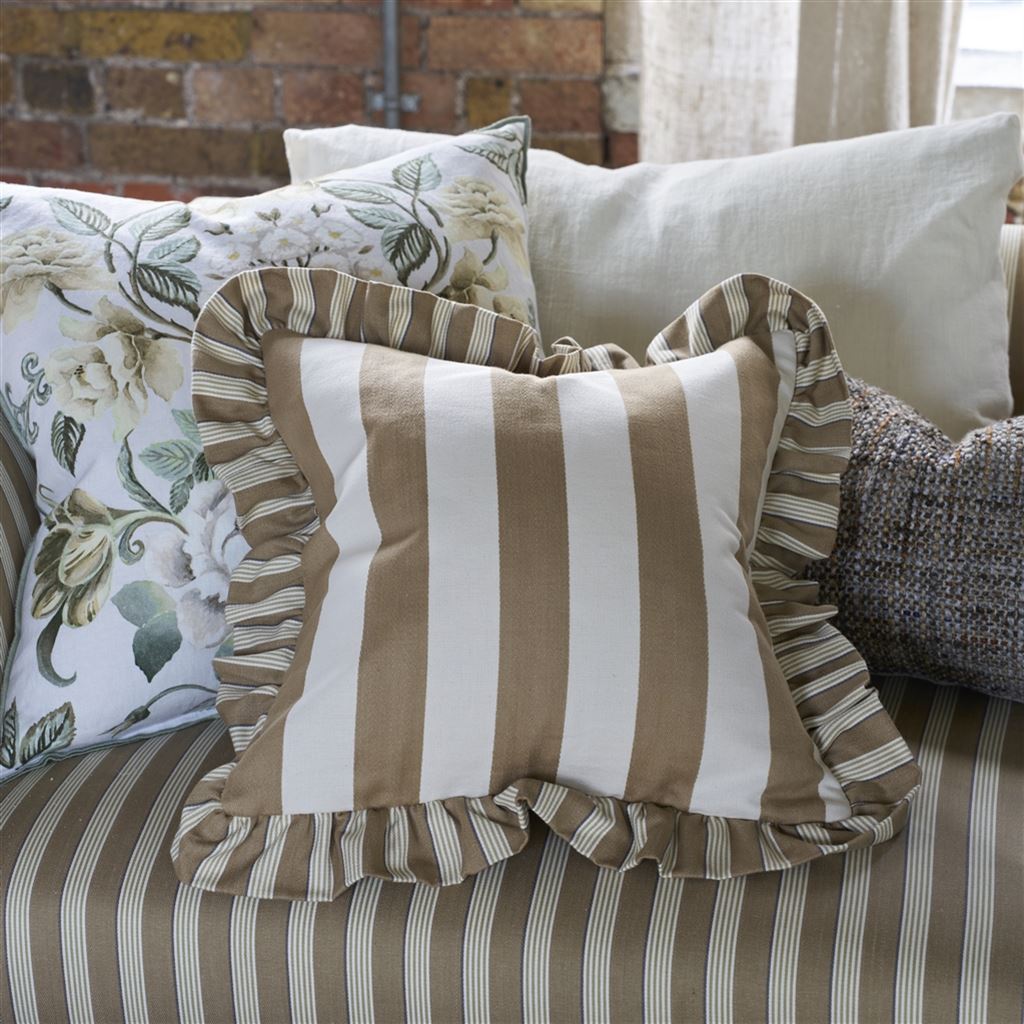 Coussin Berkeley Stripe Natural