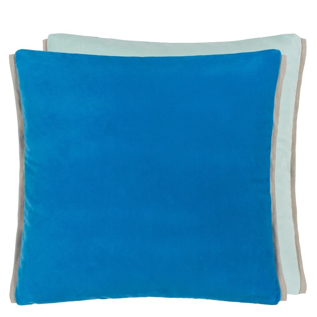 Varese Azure & Pale Aqua Cushion