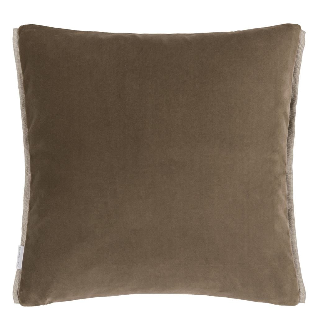 Varese Roebuck & Parchment Cushion - Reverse