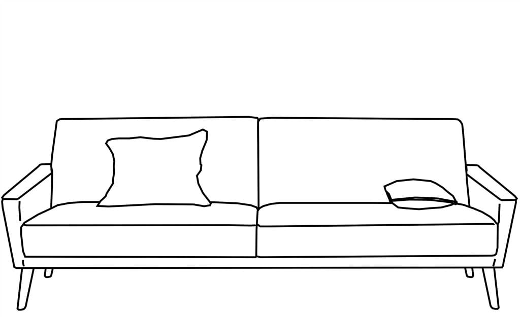 Wedge Sofa