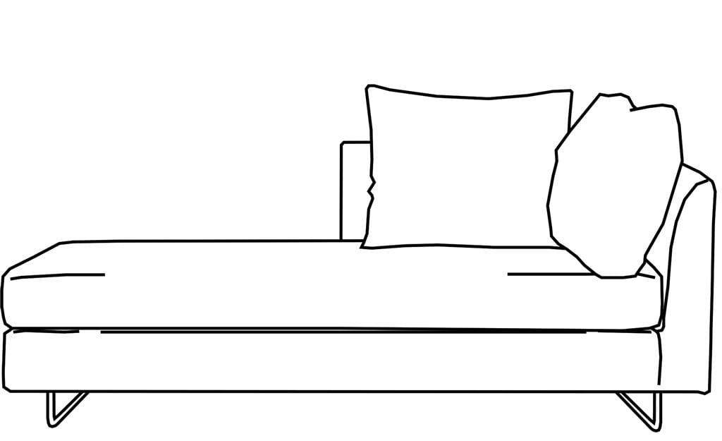 Balance Daybed Right Arm