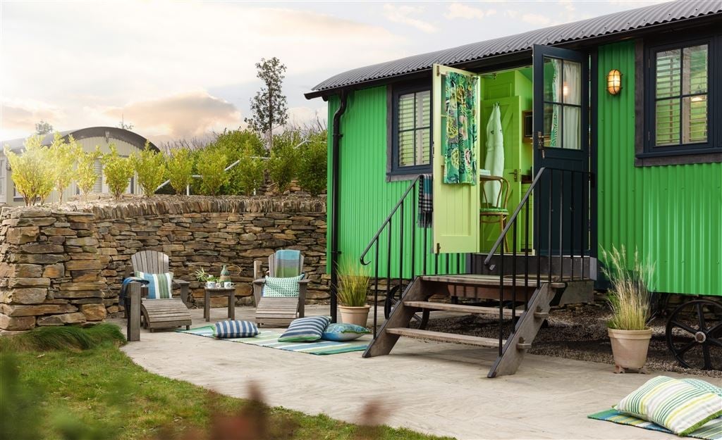 Rick Stein Shepherd's Hut by Designers Guild