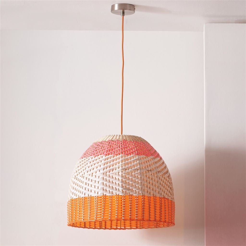 Brera Pimento Raffia Ceiling Pendant