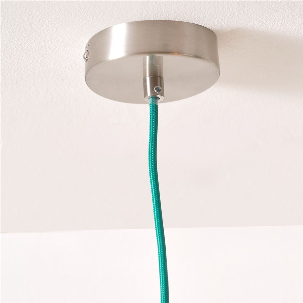 Brera Emerald Raffia Ceiling Pendant