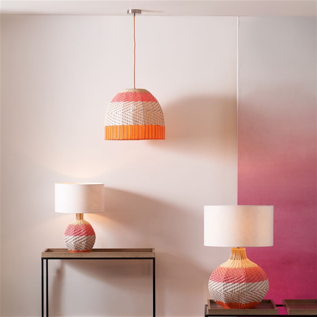 Brera Pimento Raffia Ceiling Pendant