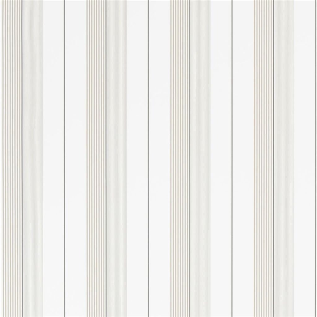 Aiden Stripe - Natural / White Large Sample