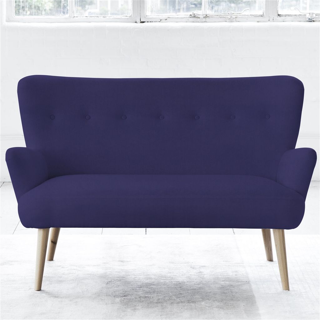 Florence - Two Seater - Beech Leg - Cassia Dewberry