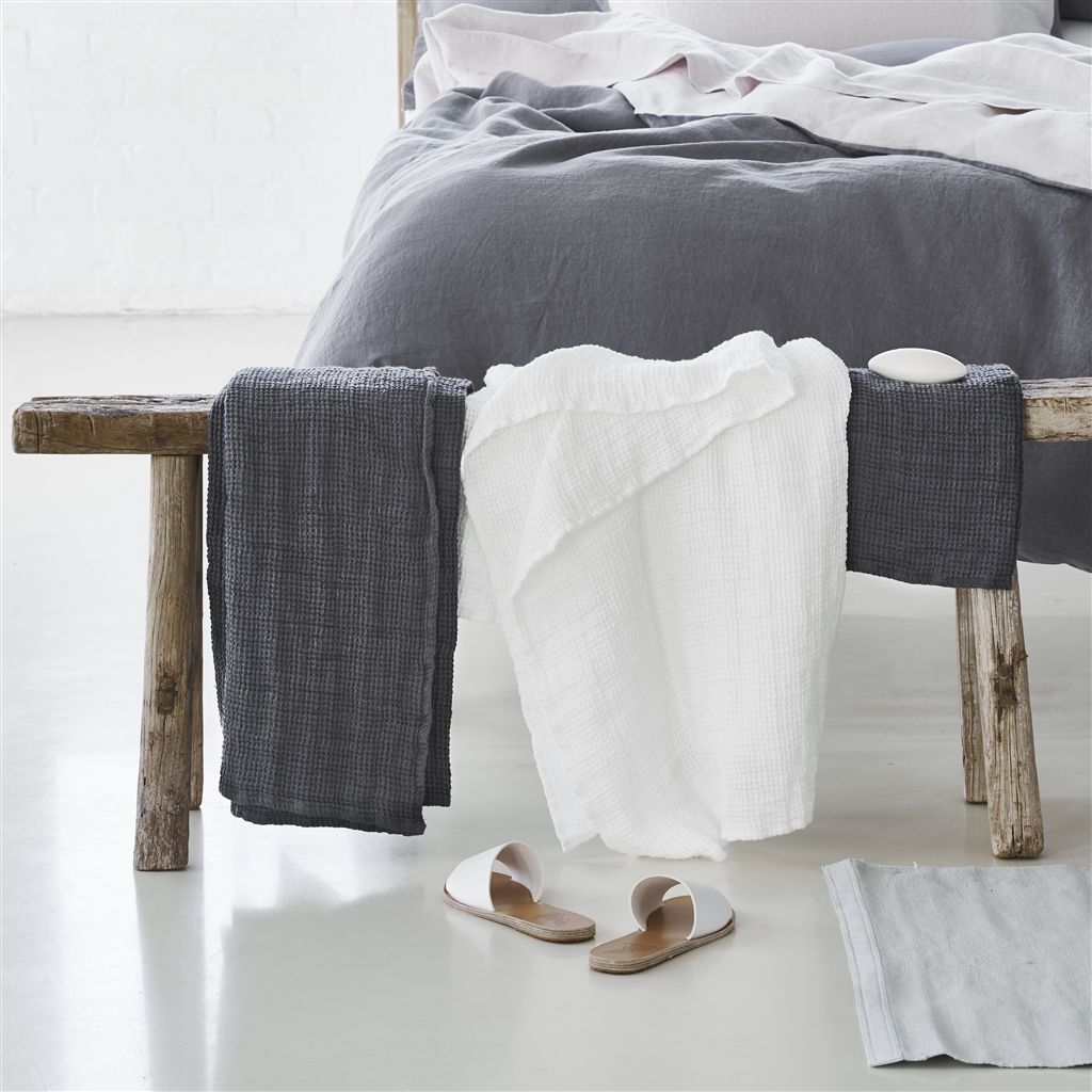 Moselle Graphite Towels