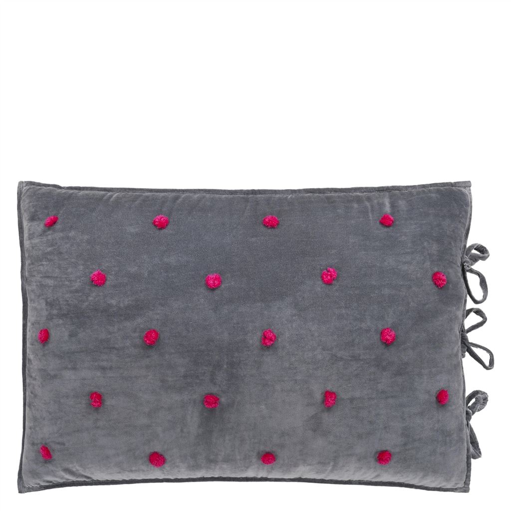 sevanti graphite pillowcase 75x50cm