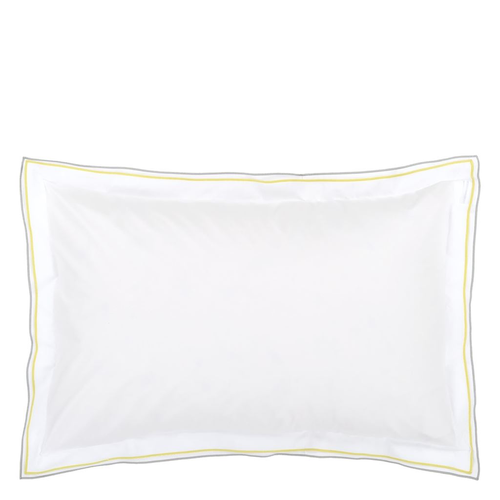 Astor Grey & Alchemilla Oxford Pillowcase 