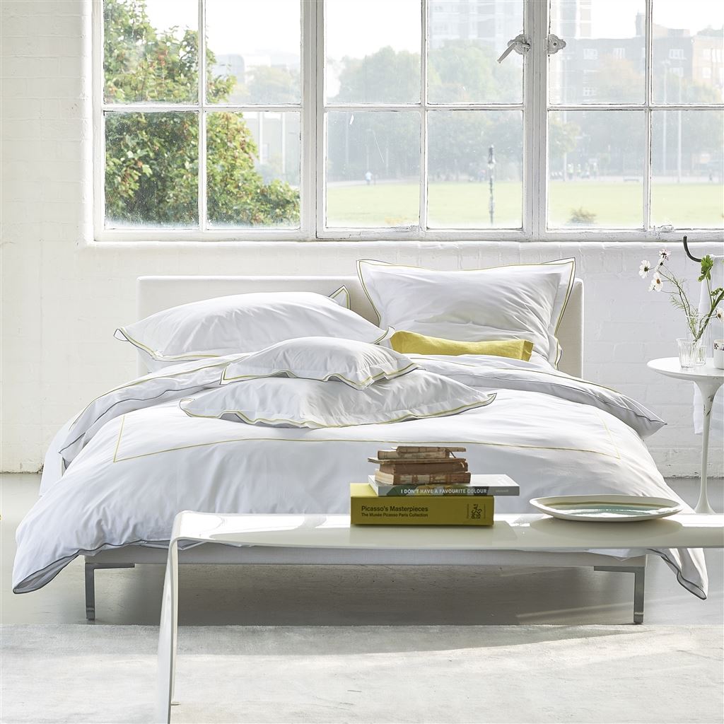 Astor Grey & Alchemilla Pillowcases