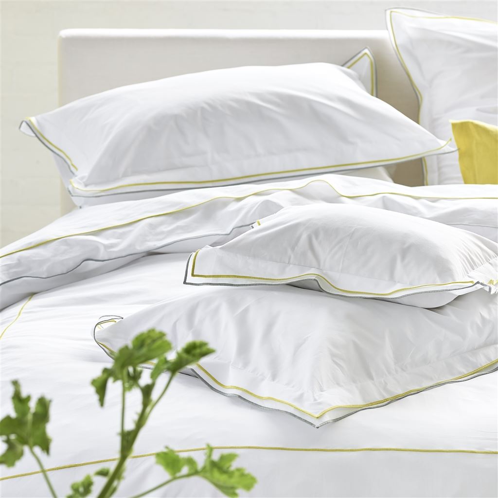 Astor Grey & Alchemilla Pillowcases