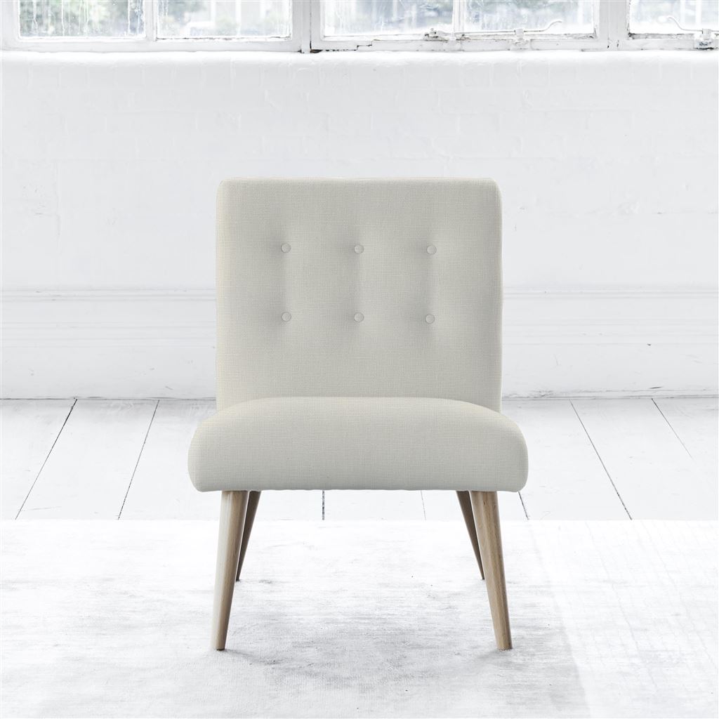 Eva Chair - Self Buttonss - Beech Leg - Conway Ivory