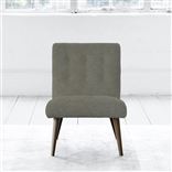 Eva Chair - Self Buttonss - Walnut Leg - Zaragoza Driftwood