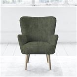 Florence Chair - Self Buttonss - Beech Leg - Zaragoza Fern