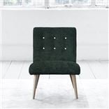 Eva Chair - White Buttonss - Beech Leg - Zaragoza Viridian