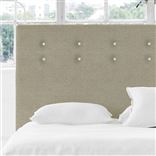 Superking Polka Alto Brera Lino Pebble Headboard - WB