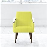 Ray - Chair - Walnut Leg - Brera Lino Alchemilla