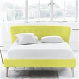 Wave Super King Bed in Brera Lino including a Mattress