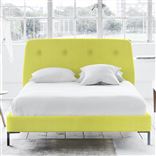 Cosmo Bed - Self Buttons - Superking - Metal Leg - Brera Lino Alche...