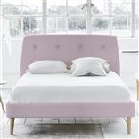 Cosmo Bed - Self Buttons - Superking - Beech Leg - Brera Lino Pale ...