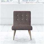Eva Chair - White Buttonss - Beech Leg - Zaragoza Clover
