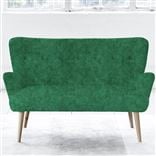 Florence Sofa - Self Buttons - Beech Legs - Zaragoza Emerald