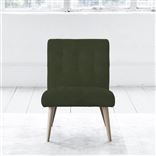 Eva Chair - Self Buttons - Beech Legs - Cassia Fern