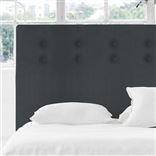 Polka Alto Single Headboard - Self Buttons - Brera Lino Dusk