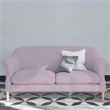 Paris 2.5 Seat Sofa - Natural Legs - Brera Lino Pale Rose