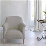 Paris Chair - Natural Legs - Brera Lino Platinum