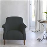Paris Chair - Walnut Legs - Brera Lino Dusk