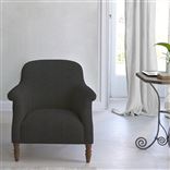 Paris Chair - Walnut Legs - Brera Lino Espresso