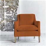 Milan Chair - Beech Legs - Brera Lino Cinnamon