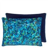 Odisha Cobalt Velvet Decorative Pillow